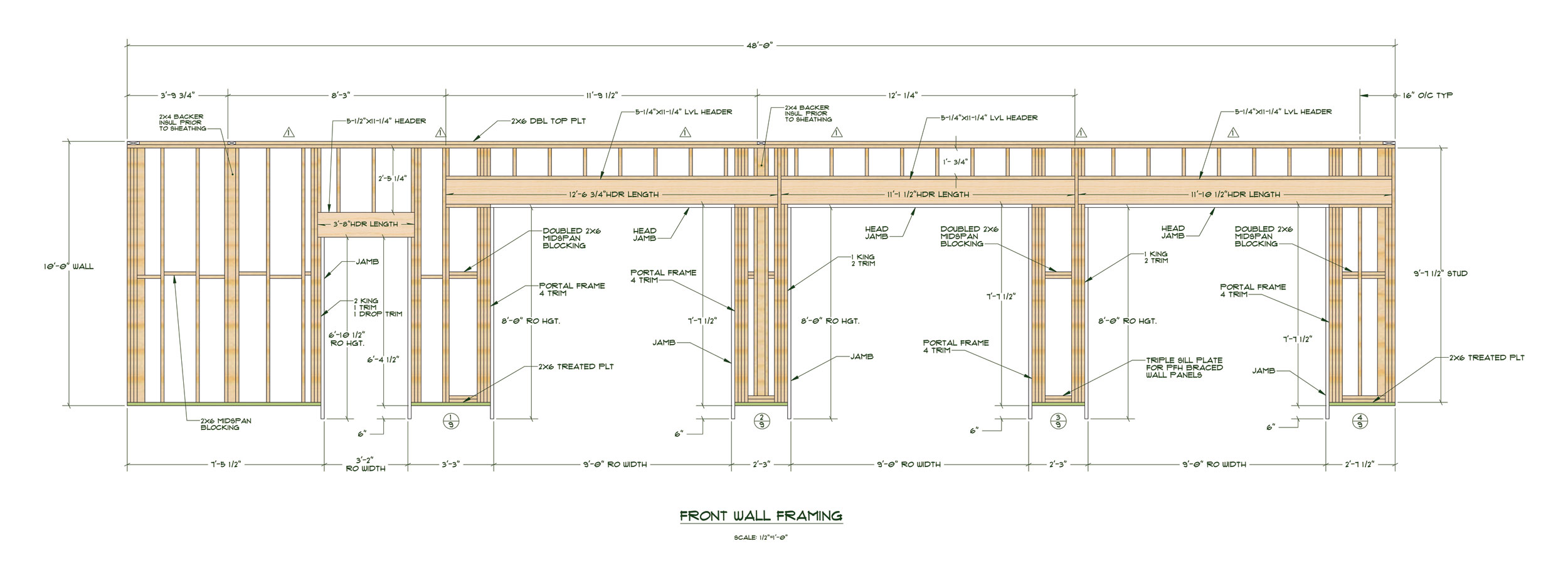 Portal Frame Nailing Patterns Structural engineering other technical