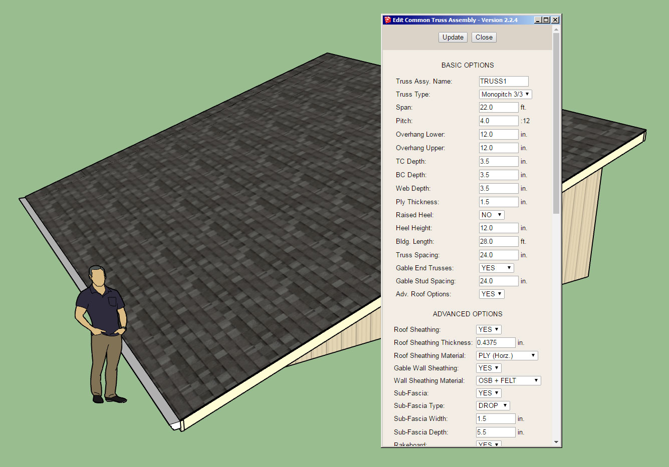 3d Truss Models Sketchucation