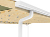 Gutter with downspout